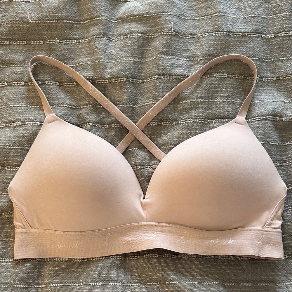 PINK Victoria's Secret 36C Wear Everywhere Wireless Push-up Bra